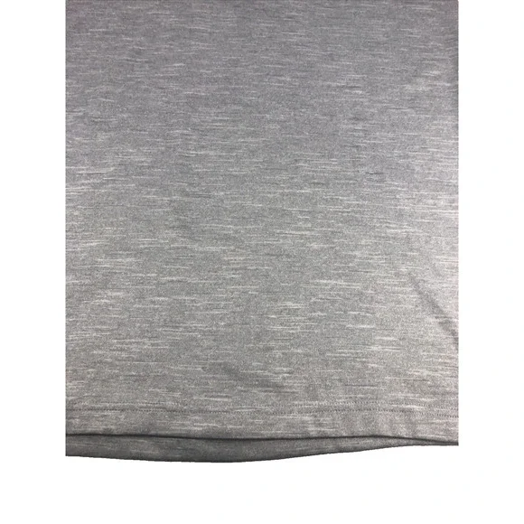 Adidas Men's Polo Golf Shirt XL Short Sleeve Gray and White Blended + Trim 88387 - Picture 8 of 11